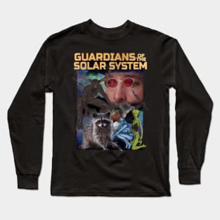 GUARDIAN OF THE SOLAR SYSTEM Funny MCU Super Hero Knock Off Boot Worst Parody But A Good Gift Idea Long Sleeve T-Shirt